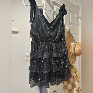 Lulus sparkly star dress